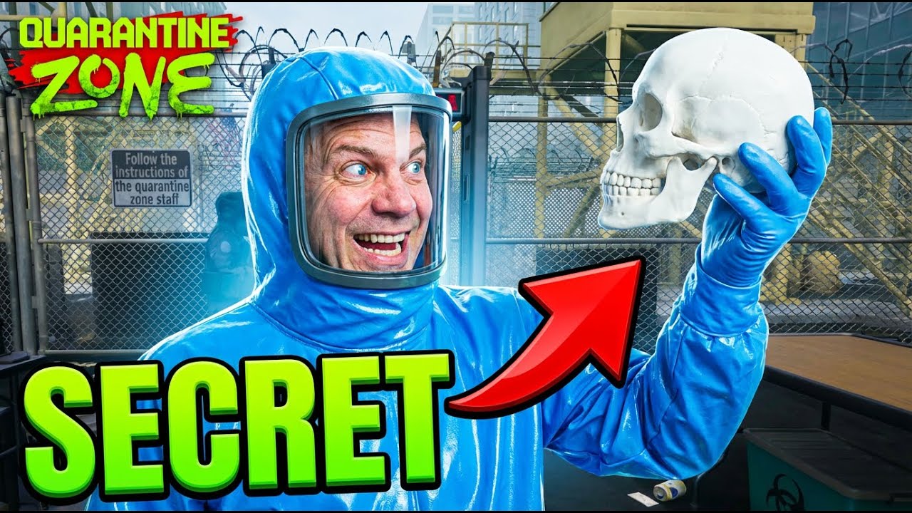 GODENOT СОЖРАЛ ЧЕЛОВЕКА! 😱 Секретный квест Учёного и Золотые Пасхалки в Quarantine Zone  #9
