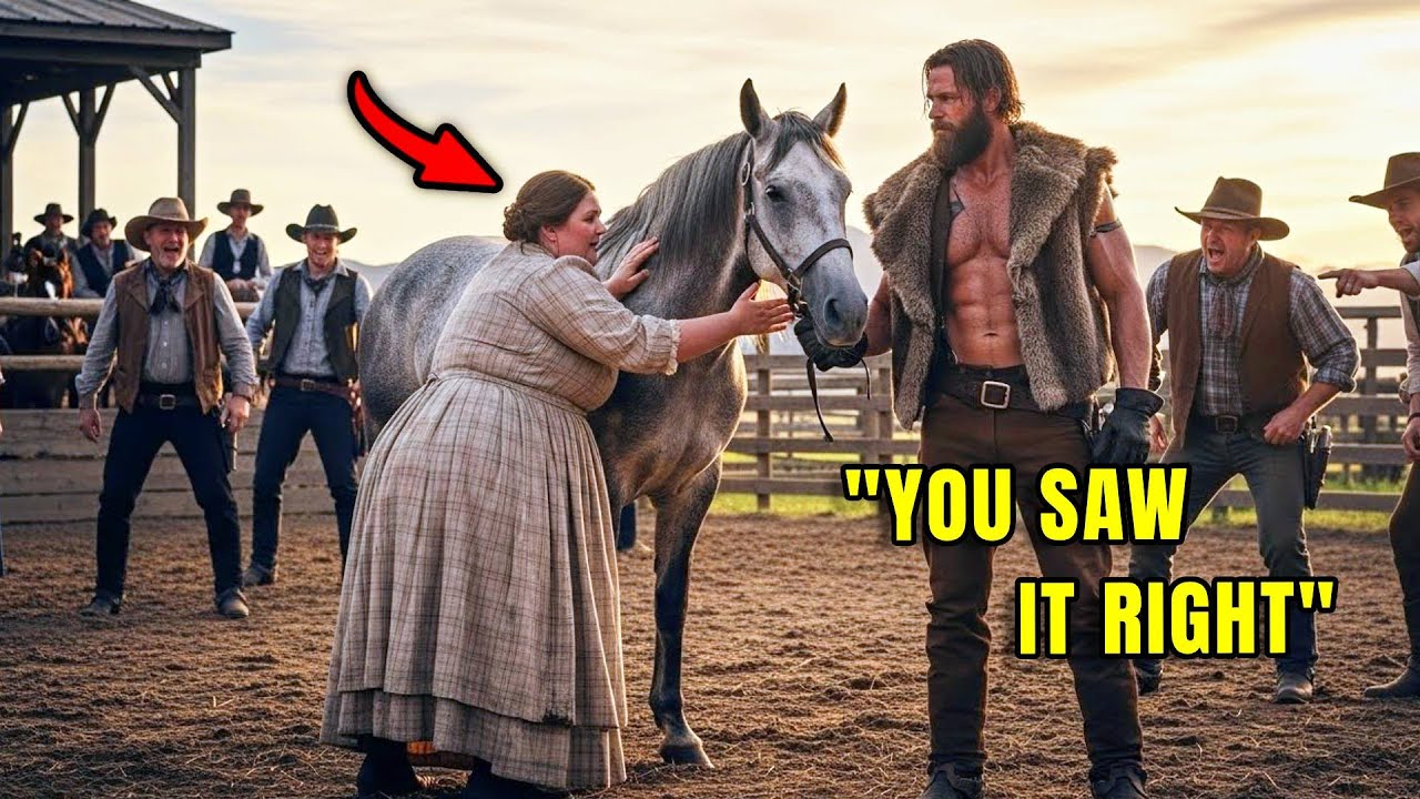Everyone Mocked Obese Girl Bidding On Lame Horse—Mountain Man's Discovery Shocked The Auction!