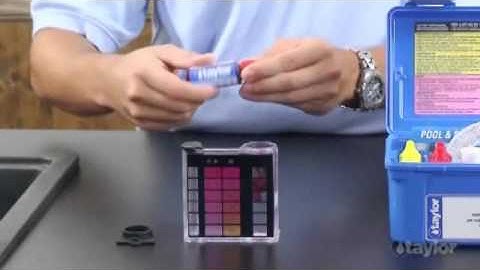 JimSwim.com pH Testing with Taylor K-2005 Test Kit