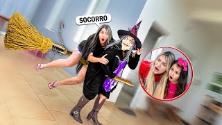 Uma Bruxa Malvada Tentou Levar A Larissa Embora Com A Voura