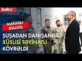 Prezidentlə hərbçimiz arasında maraqlı dialoq - Baku TV