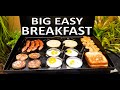 Big Easy Breakfast on the Blackstone 22" Griddle | COOKING WITH BIG CAT 305