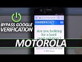 Motorola Bypass Google Account - Remove Factory Reset Protection Android 6.0