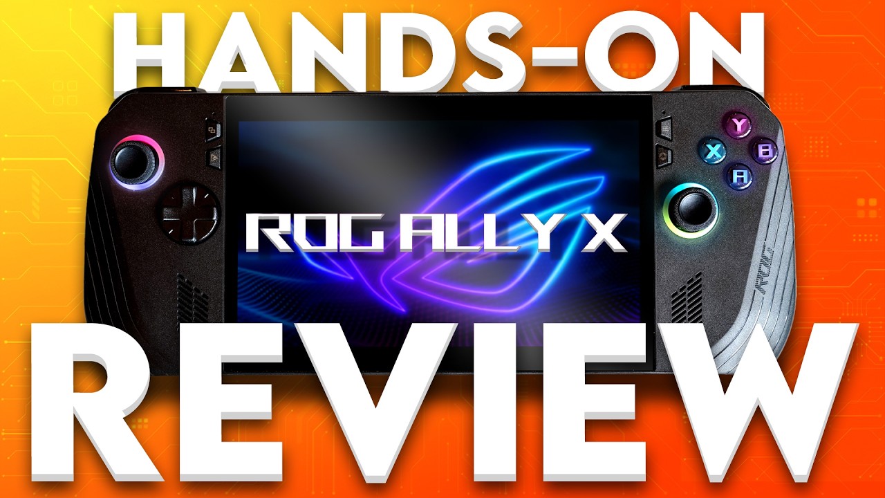 Gaming Handheld King - Asus ROG Ally X Review (Hands On) - YouTube