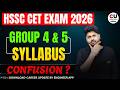 HSSC CET EXAM 2026 | FITTER | DIESEL | MMV | Syllabus Confusion | Haryana CET Group 4 & 5 Exam 2026