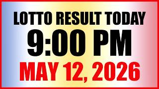 Lotto Result Today 9pm Draw May 12, 2026 Swertres Ez2 PCSO screenshot 1