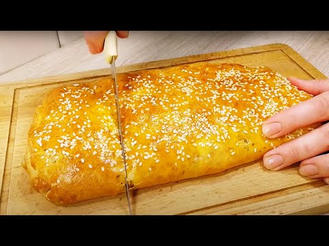 ЧУДО-ЛЕПЕШКА из ТВОРОГА - вкуснее хлеба в 100 раз!