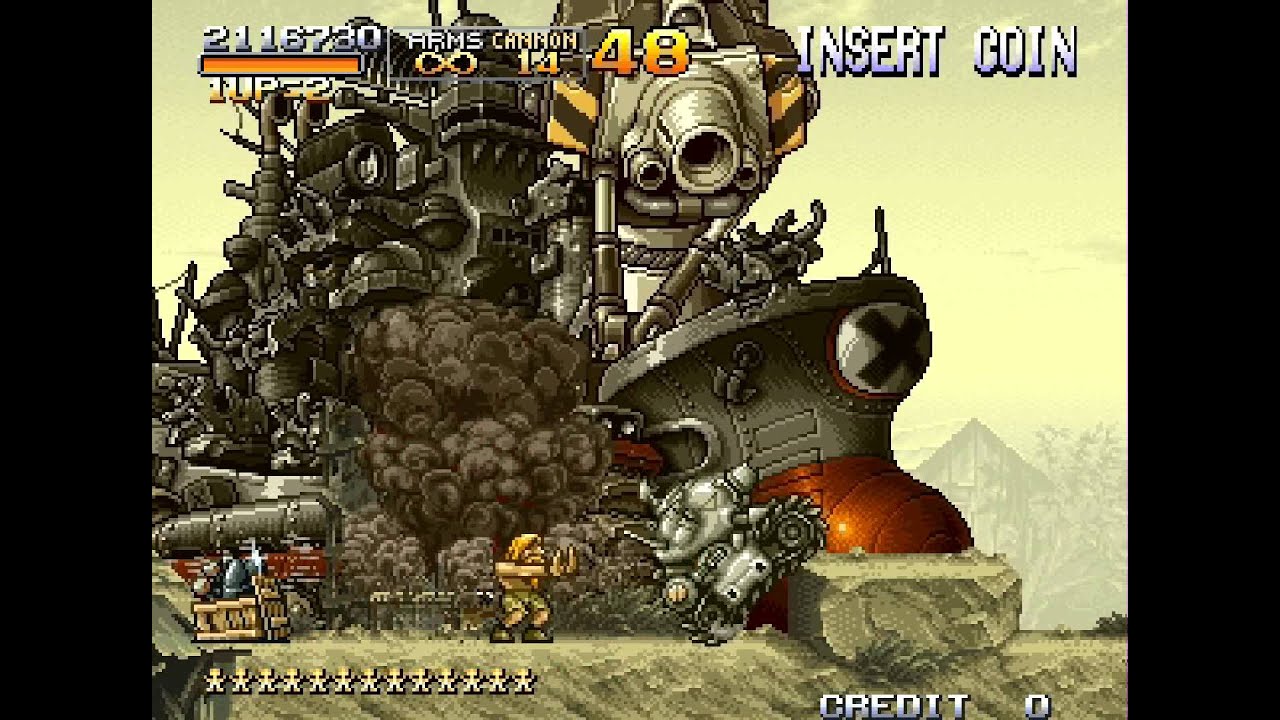 Metal Slug X Super Vehicle001 Walkthrough/Gameplay Neo