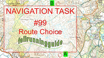 Navigation Task 99 Route choice #mapreading