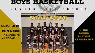 2019-2020 CHS Boys Basketball Awards
