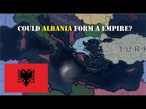 Albania Forms A Empire - Hoi4 Timelapse