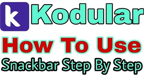 Snackbar Component full tutorial Hindi mai Step by Step |Kodular Full tutorial hindi me #YourNewHelp