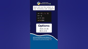 Python Quiz: Question 130 👨‍💻 #shorts