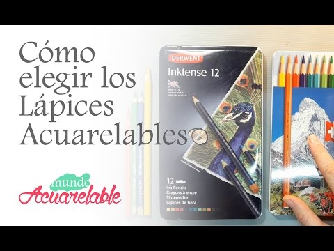 Video: Cómo Elegir Lápices De Acuarela