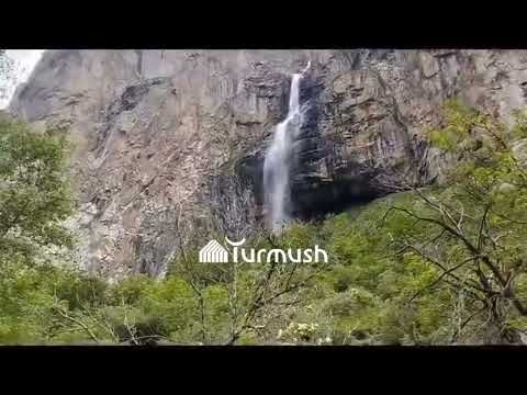 Самый высокий водопад на севере Кыргызстана