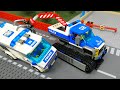 Fire Truck, Tractor, Crane, Train, Police Car, Cars & Excavator LEGO Toy Vehicles for Kids