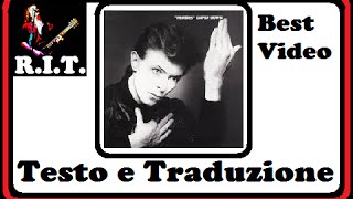 David Bowie - Heroes video con testo originale e traduzione simultanea