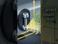 CAR HEADLIGHT ADJUSTMENT GUIDE: BEAM ALIGNMENT #fblifestyle #automobile #fblifestyle #brakesystem