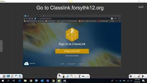Logging into itslearning