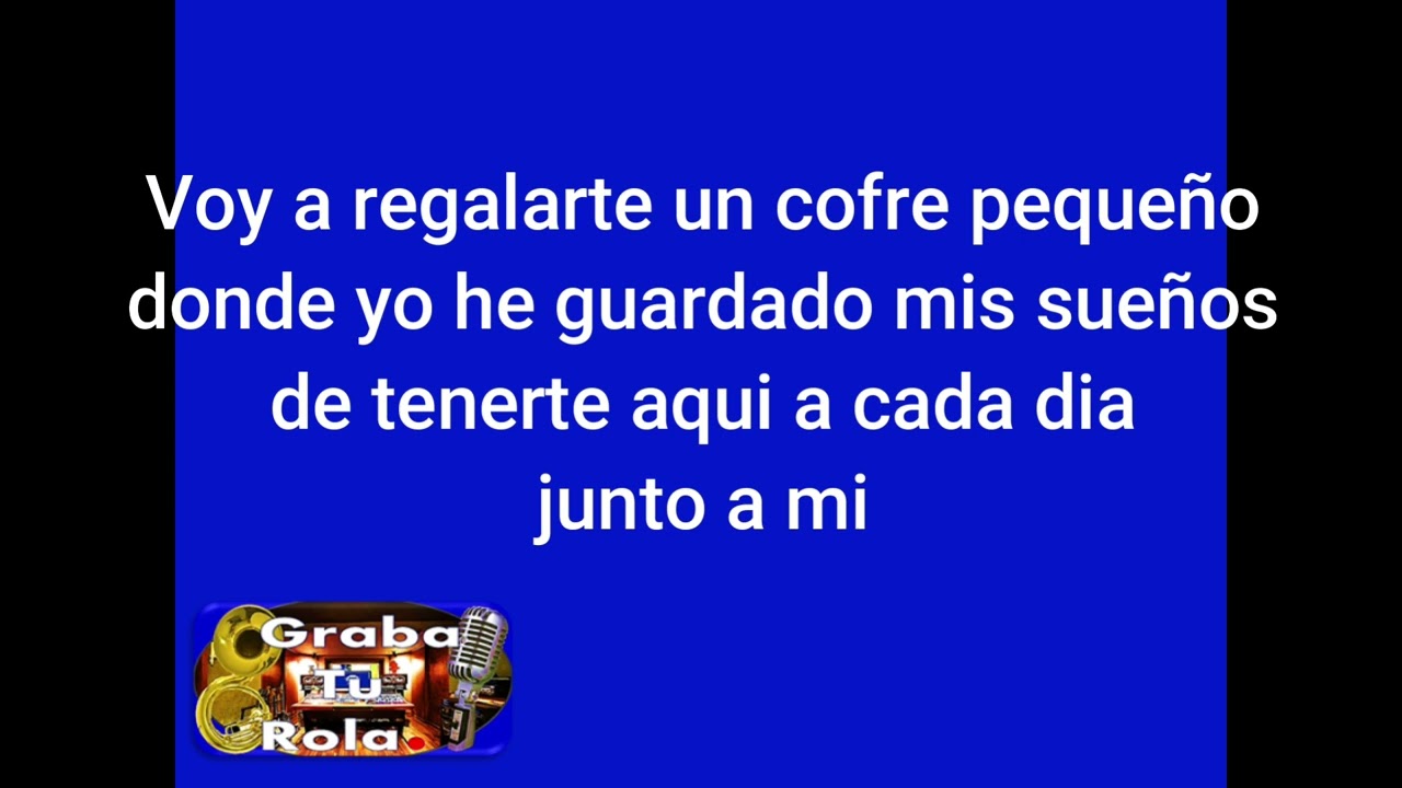 Dueño de ti  Sergio Vega Karaoke Acústico balada versión Sax