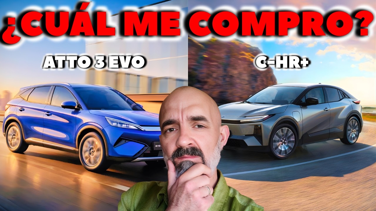 Toyota C-HR+ vs BYD Atto 3 EVO: ¿Cuál me compro?