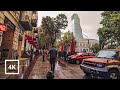 Rainy Walk in Tbilisi, Georgia - Binaural City Sounds, 4k