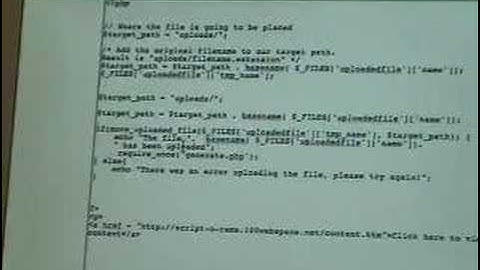 Flawless PHP File Upload!