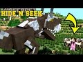 Minecraft: DINOSAURS HIDE AND SEEK - Morph Hide And Seek - Modded Mini-Game