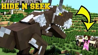 Minecraft Dinosaurs Hide And Seek - Morph Hide And Seek - Modded Mini-Game