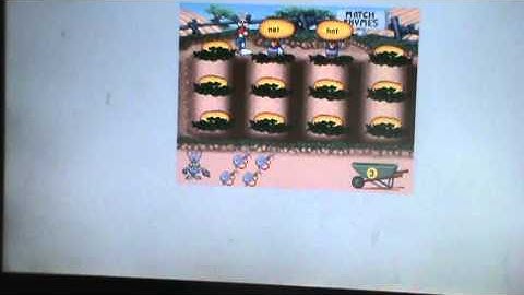 Reader Rabbit 2 Gameplay - Match Patch Level 3