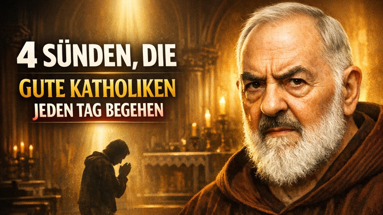 Pater Pio warnt: Diese 4 Sünden begehen gute Katholiken jeden Tag, ohne es zu merken