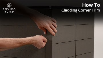 Cladding Corner Trim Installation | Step-by-Step Tutorial by EnviroBuild