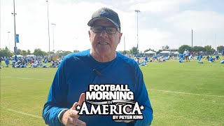 40-For-40: Bengals’ Kinnebrew caught taking rookie's food | Football Morning in America | NFL on NBC