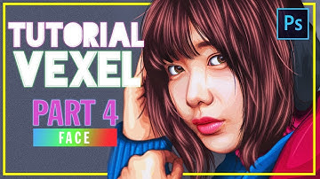 [ Photoshop Tutorial ] Vextor X Vexel Art Watanabe Risa (PART 4)
