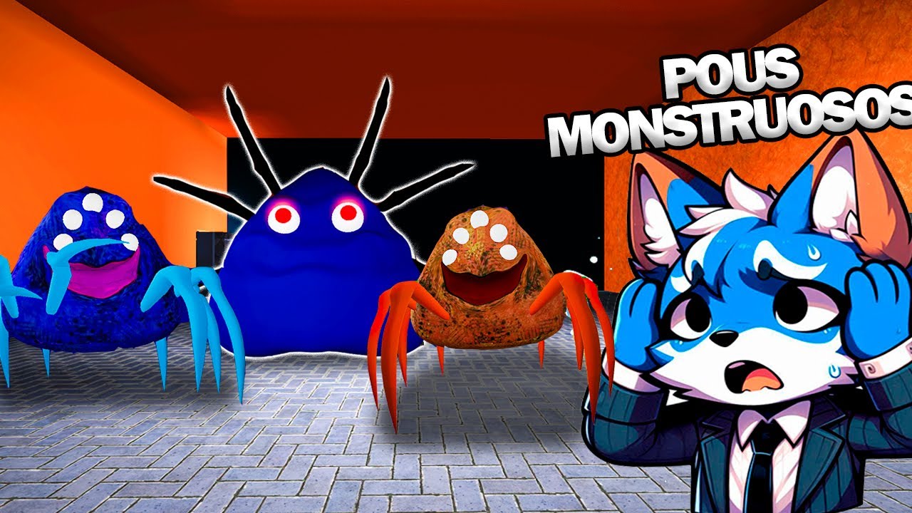 ESCAPA DE LOS NUEVOS POUS ARAÑA De LA VENGANZA DE POU EN ROBLOX ...