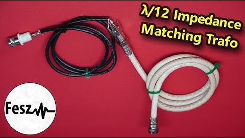 12th Wavelength Impedance Matching Transformer