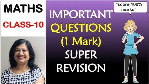 Most Important Class 10 Maths MCQ REVISION | CBSE Board 2021 Maths MCQ Questions| Maths Class 10 MCQ