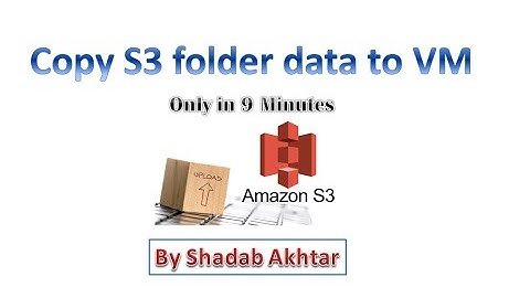 Backup S3 folder data to VM through AWS CLI