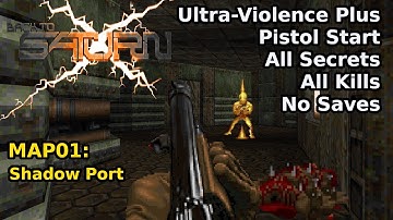 Doom II: BTSX E2 - MAP01: Shadow Port (Ultra-Violence Plus 100%)