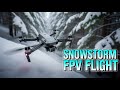 Oregon snowstorm FPV speedybee flex 25 maiden