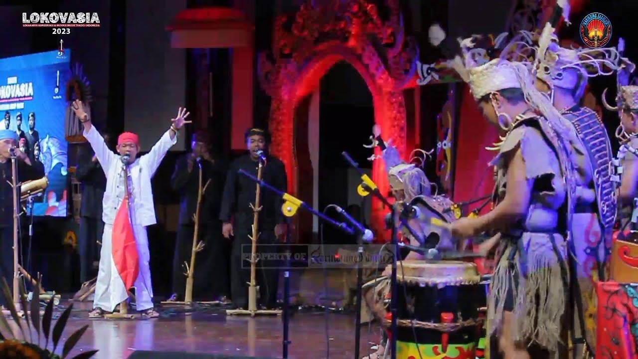 KOLABORASI APIK SUNDA DAYAK : Karinding Sadulur ft. Ganan Lunuk 