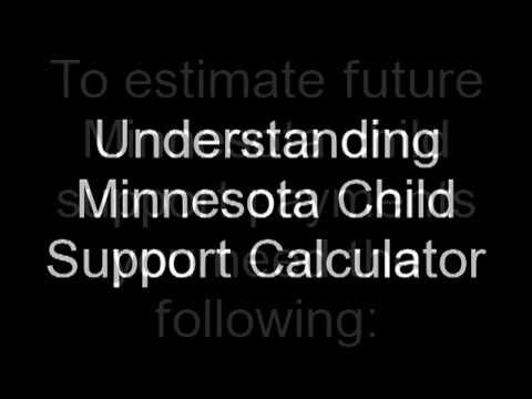 Minnesota Child Support Calculator MN | How To Use It