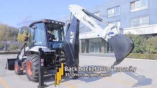 AOLITE BACKHOE LOADER BL90-25 #backhoeloader #construction #machinery