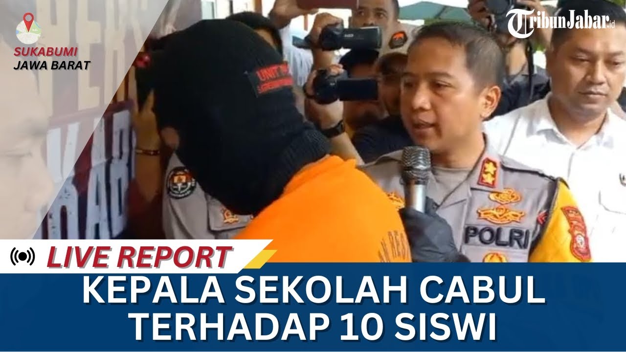 10 Siswi SD Jadi Korban Pelecehan Seksual Kepala Sekolah di Sukabumi | LIVE REPORT