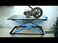 Making Mobile Battery Powered Scissor Lift Table (workbench)