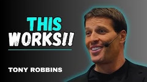 4 Incredibly Powerful Questions To Ask Yourself Every Day : Tony Robbins | Peak State Mindset |
