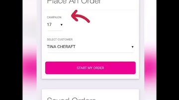 HOW TO PLACE YOUR AVON ORDER (mobile)