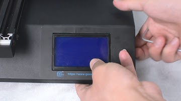 GEEETECH A20 3D printer | replace screen