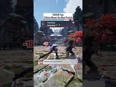 5 Reina Moves You Must PUNISH 🚫 #tekken8