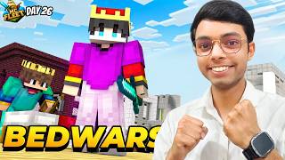 Trying to Become a PRO in BedWars in McFleet Server 😈 Day 25 @GamerFleet